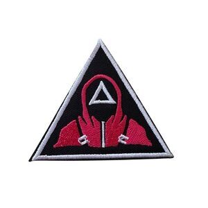 Squid Game Triangle Embroidered Patch